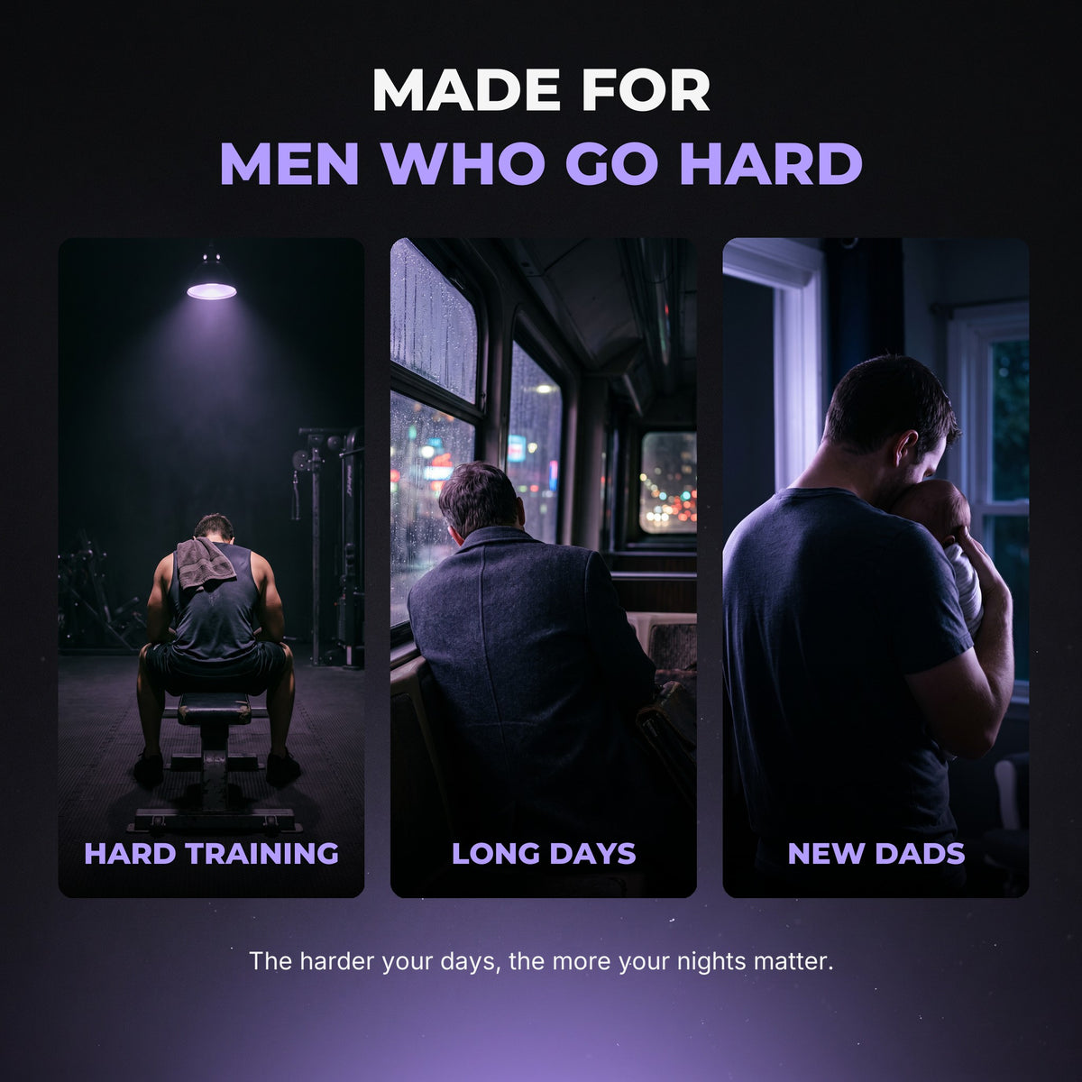 Made for men who go hard