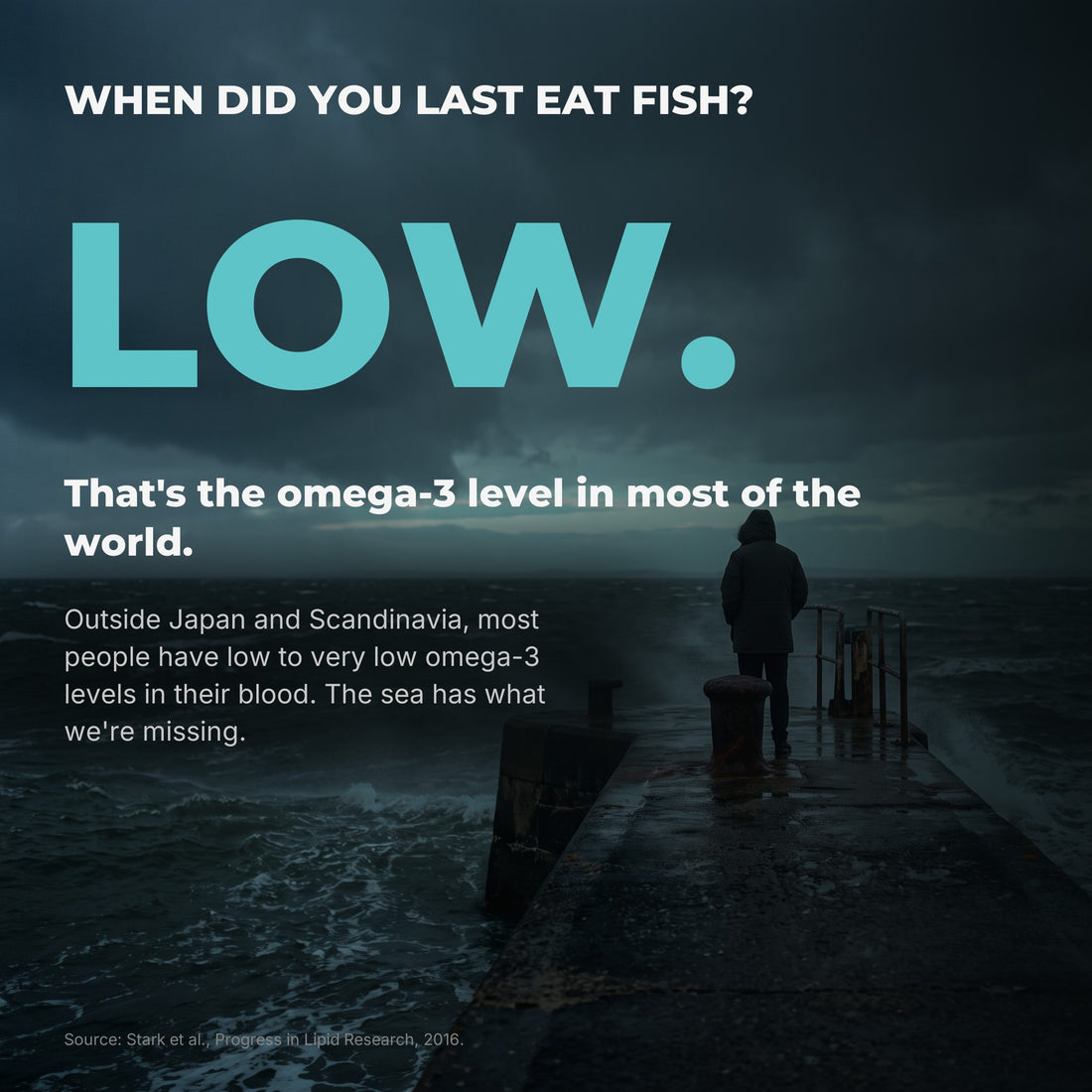 Low omega-3 levels