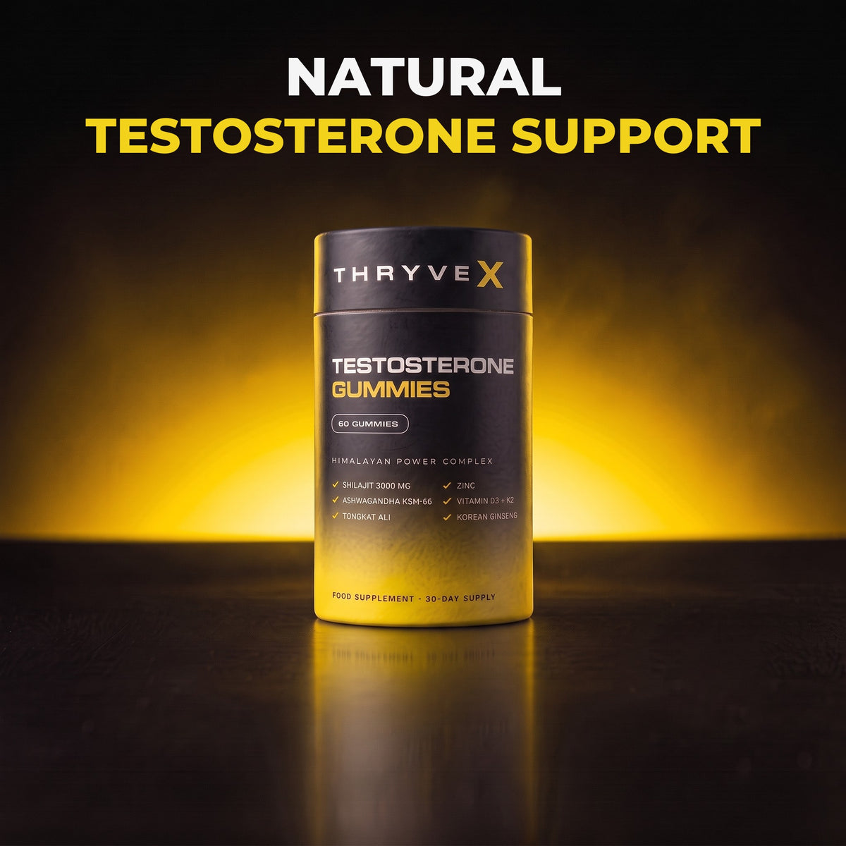 Thryve X Testosterone Gummies