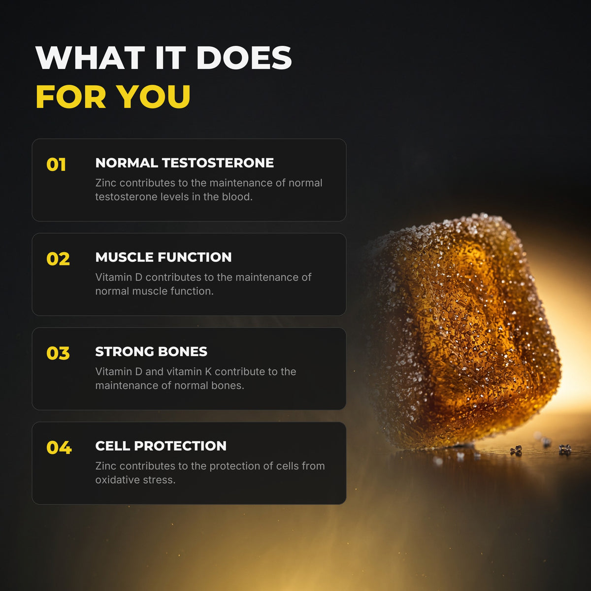 What it does for you