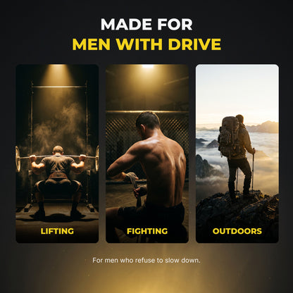 Made for men with drive